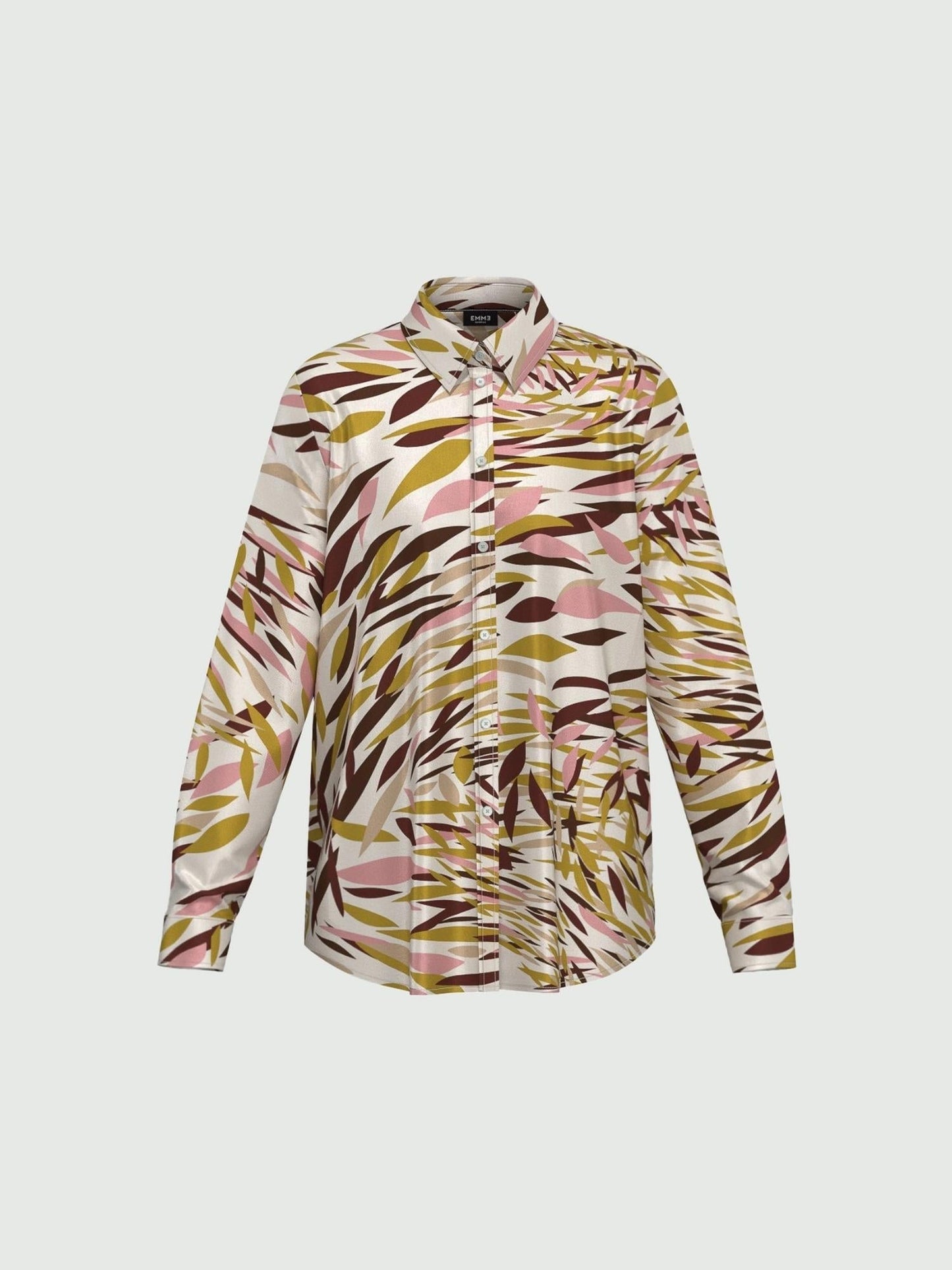 Emme Marella Camicia semi aderente in twill Donna Biagio Bianco lana