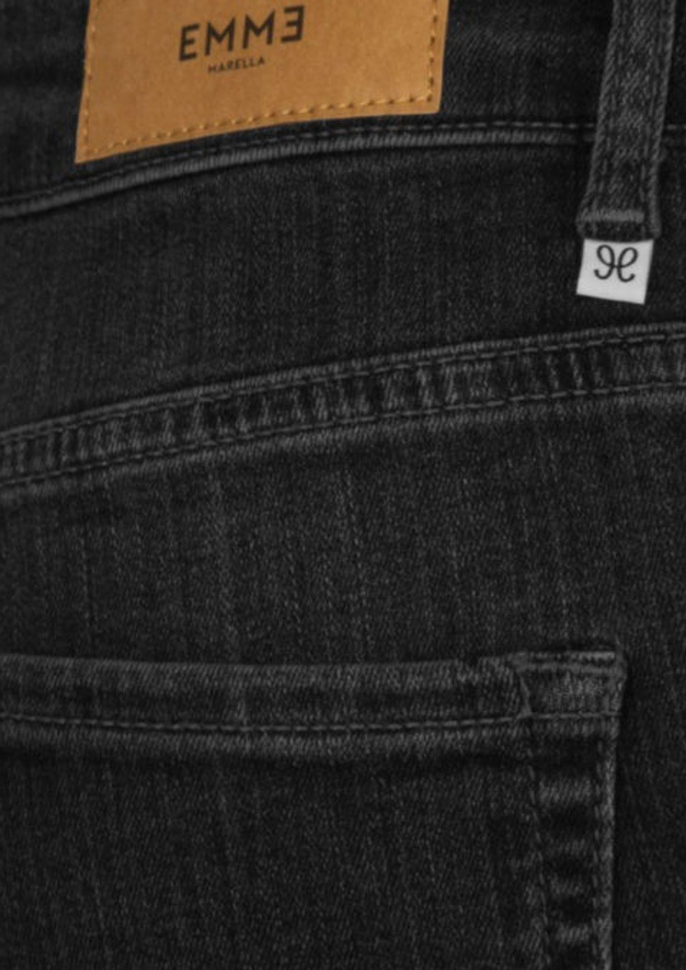 Emme Marella Jeans Donna Ibisco Nero