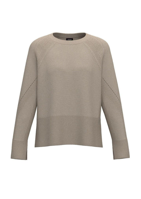 Emme Marella Maglia Donna Alaska Ecrù