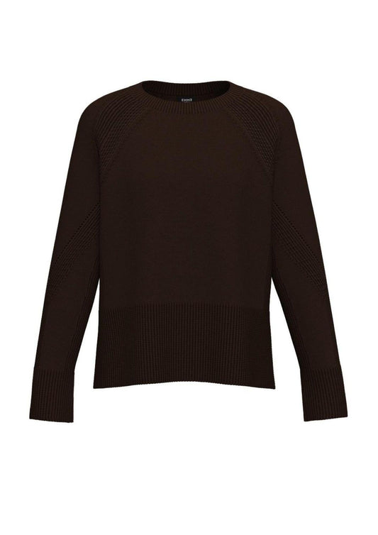Emme Marella Maglia Donna Alaska Marrone Testa di Moro