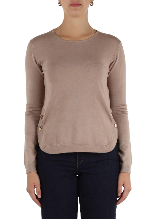 Emme Marella Maglia Donna Pinolo Beige