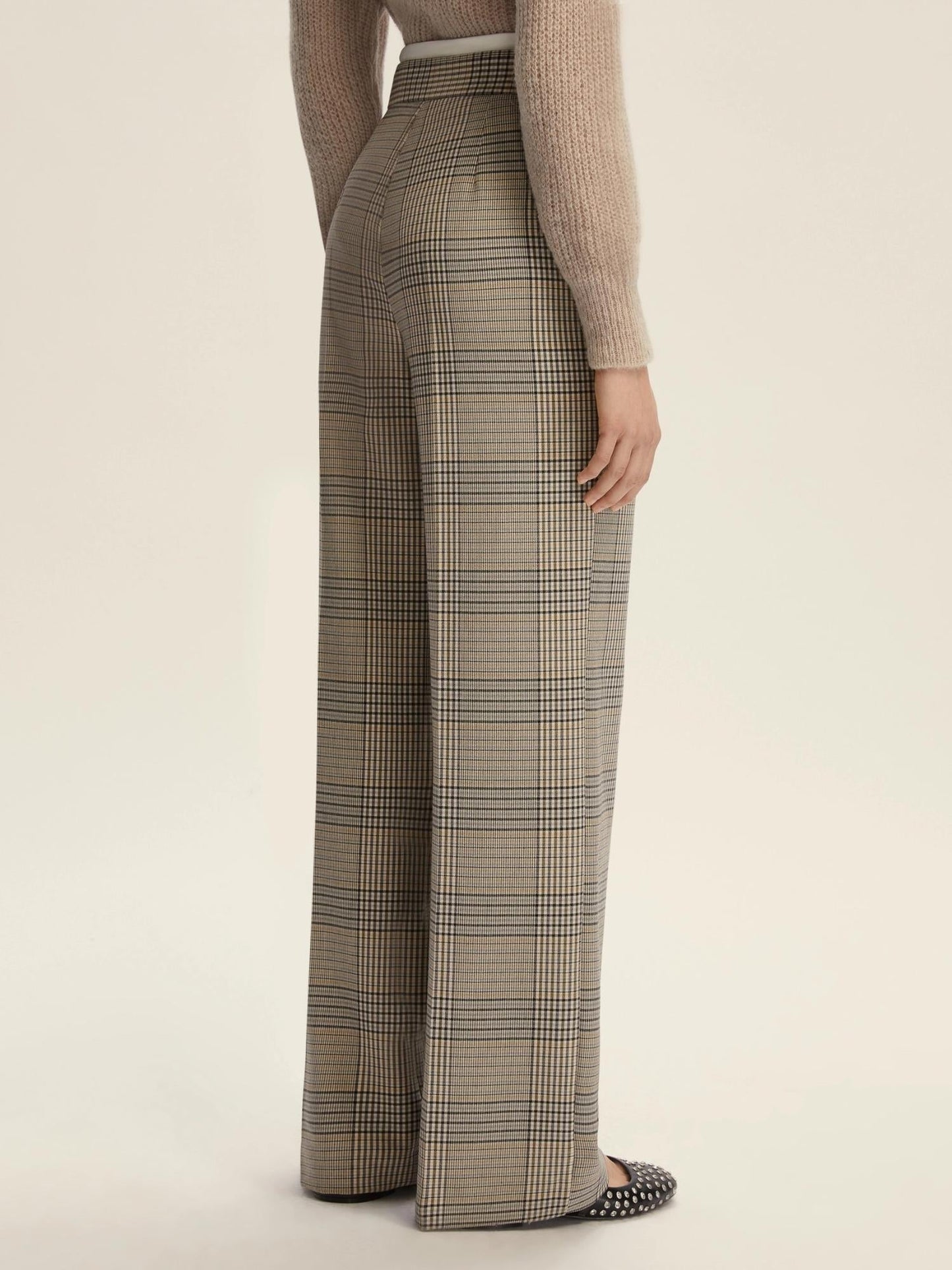 Emme Marella Pantalone con doppia cintura Donna Firenze Verde