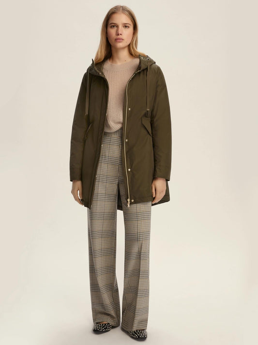 Emme Marella Pantalone con doppia cintura Donna Firenze Verde