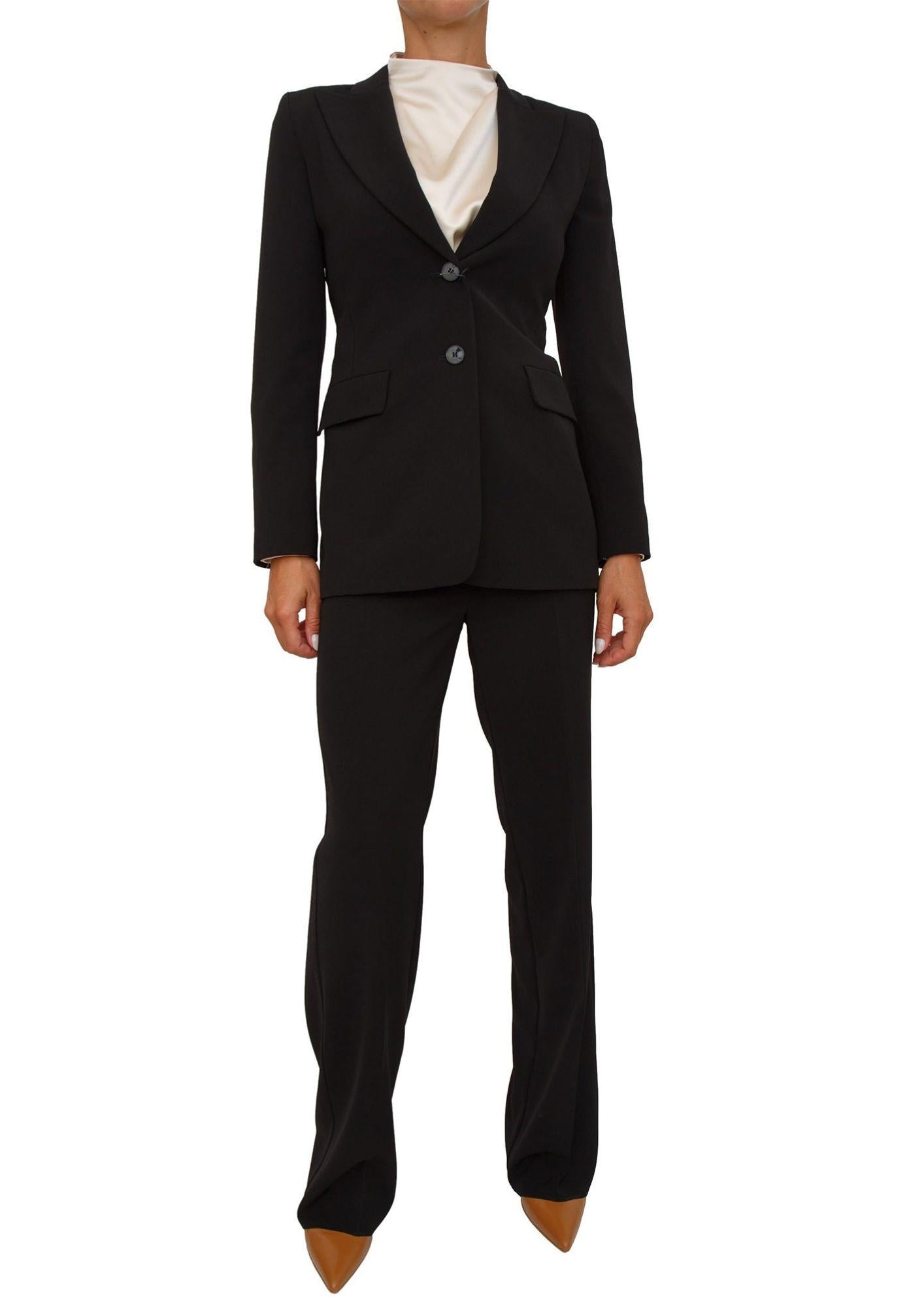 Emme Marella Tailleur Donna Zolla Nero