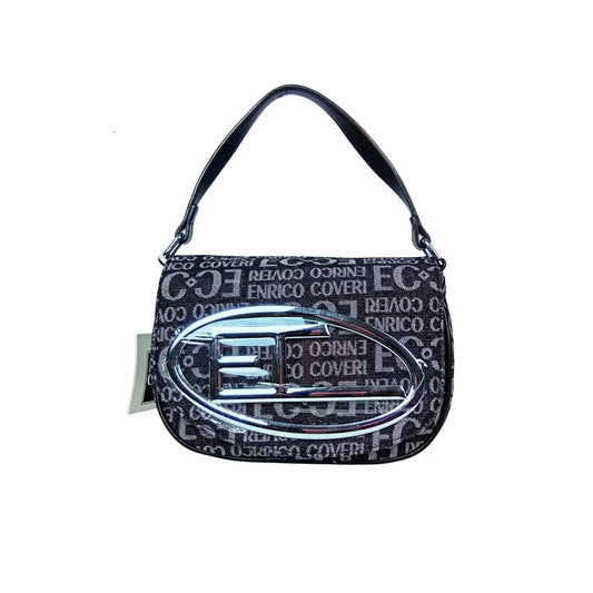 Enrico Coveri Patterned Shoulder Bag MS-2647