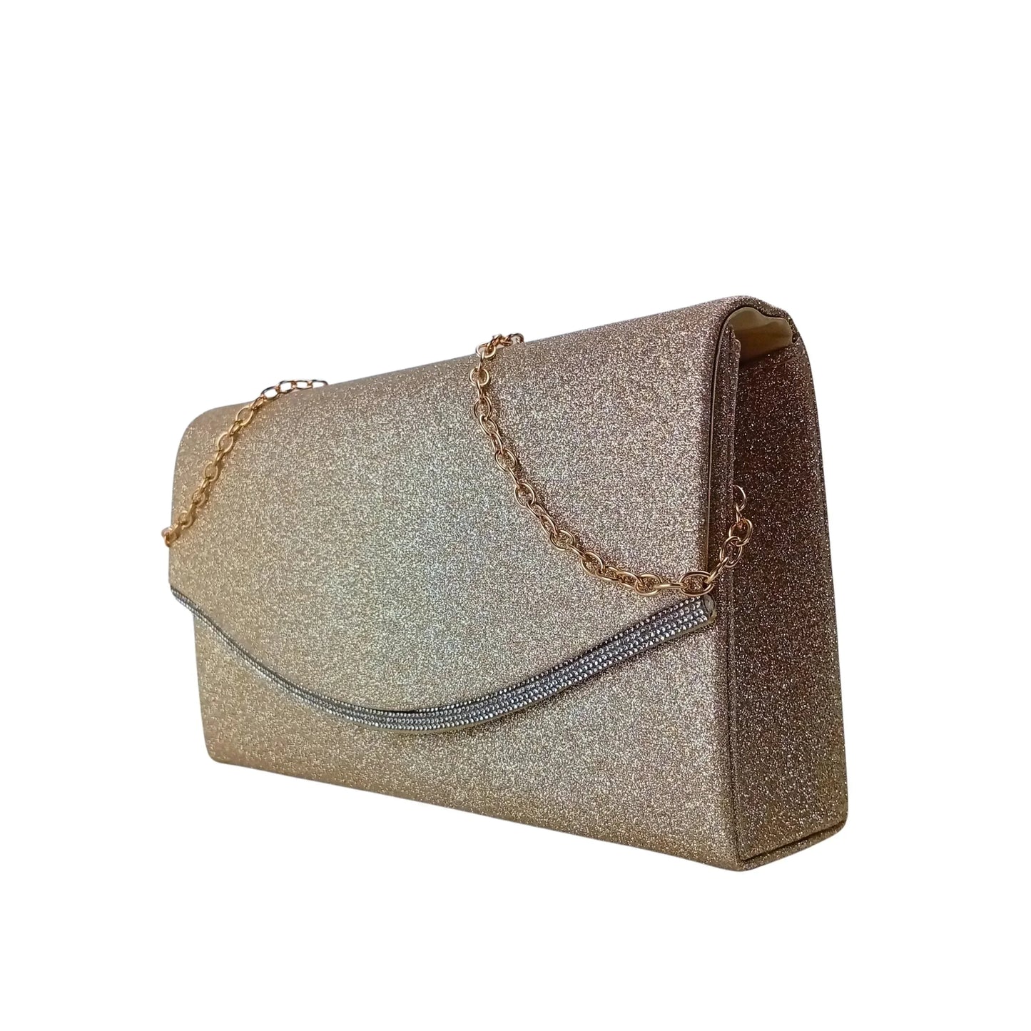 Envelope Rhinestone Clutch Bag MS-3825