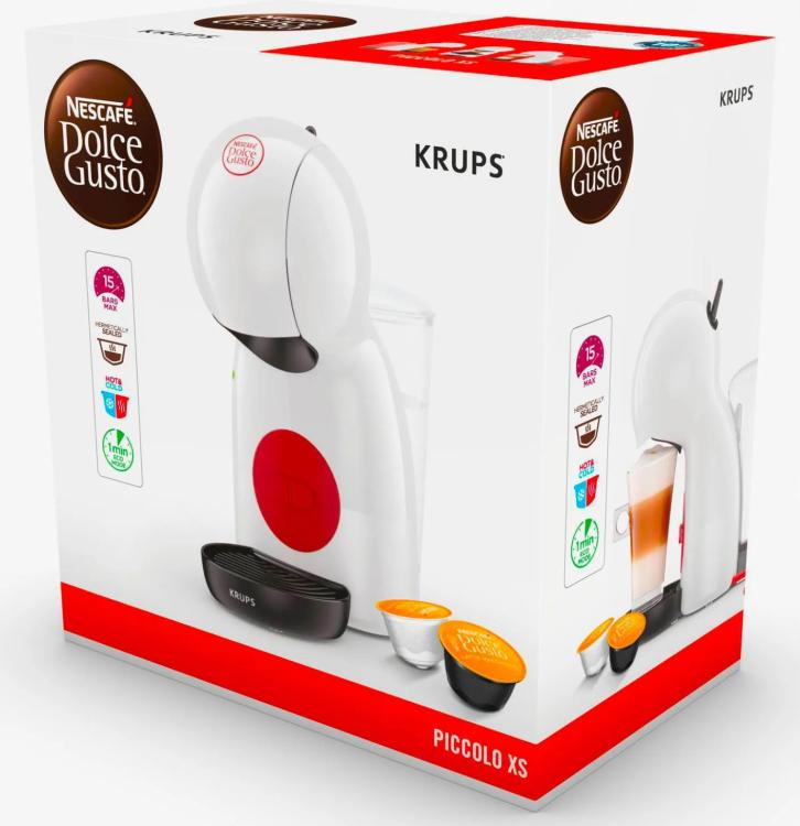 Krups Kp1A31P16 Macchina Caffè Espresso Piccolo Xs A Capsule Nescafè Dolce Gusto
