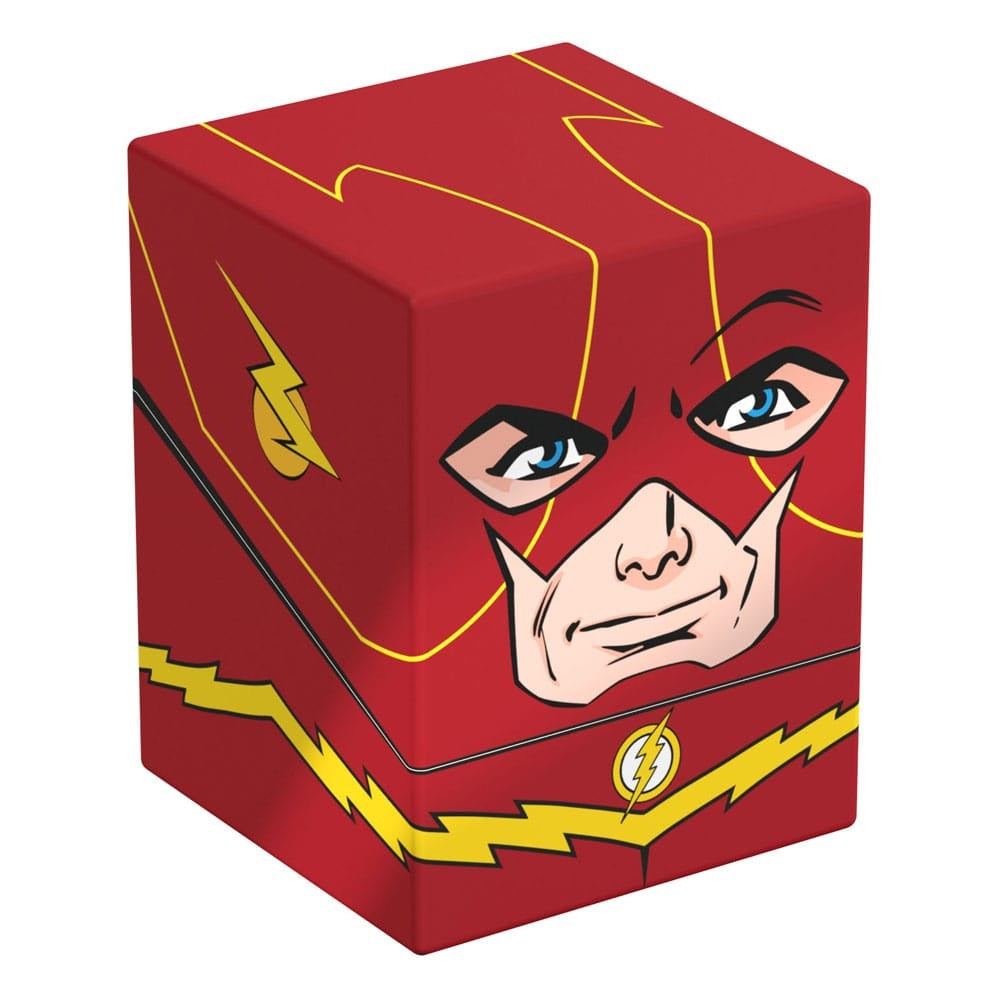 Squaroes Justice League JL004 (The Flash) Box Collezione Scatola Porta Mazzo Carte TCG