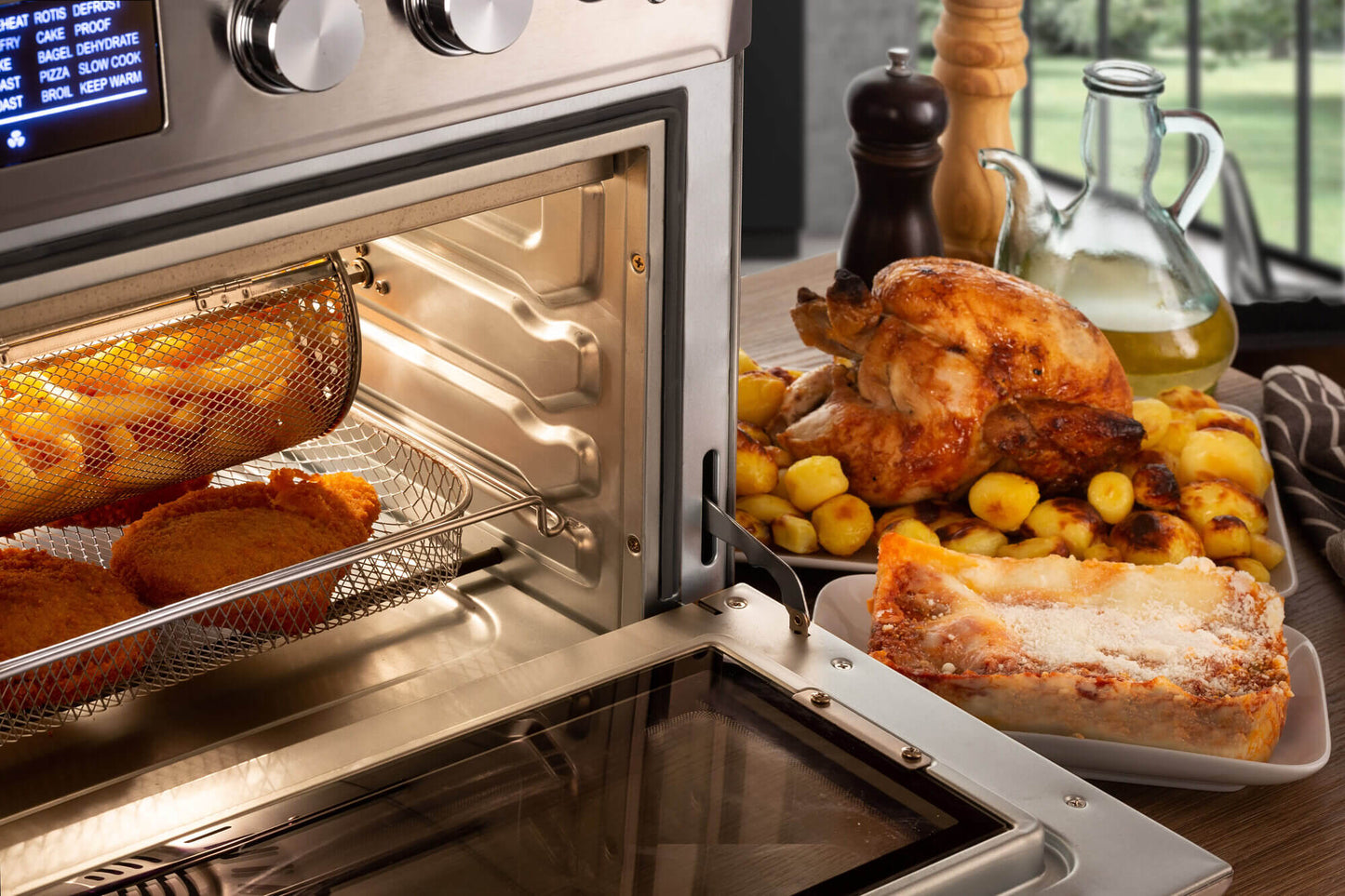 Forno + Friggitrice ad Aria 25L