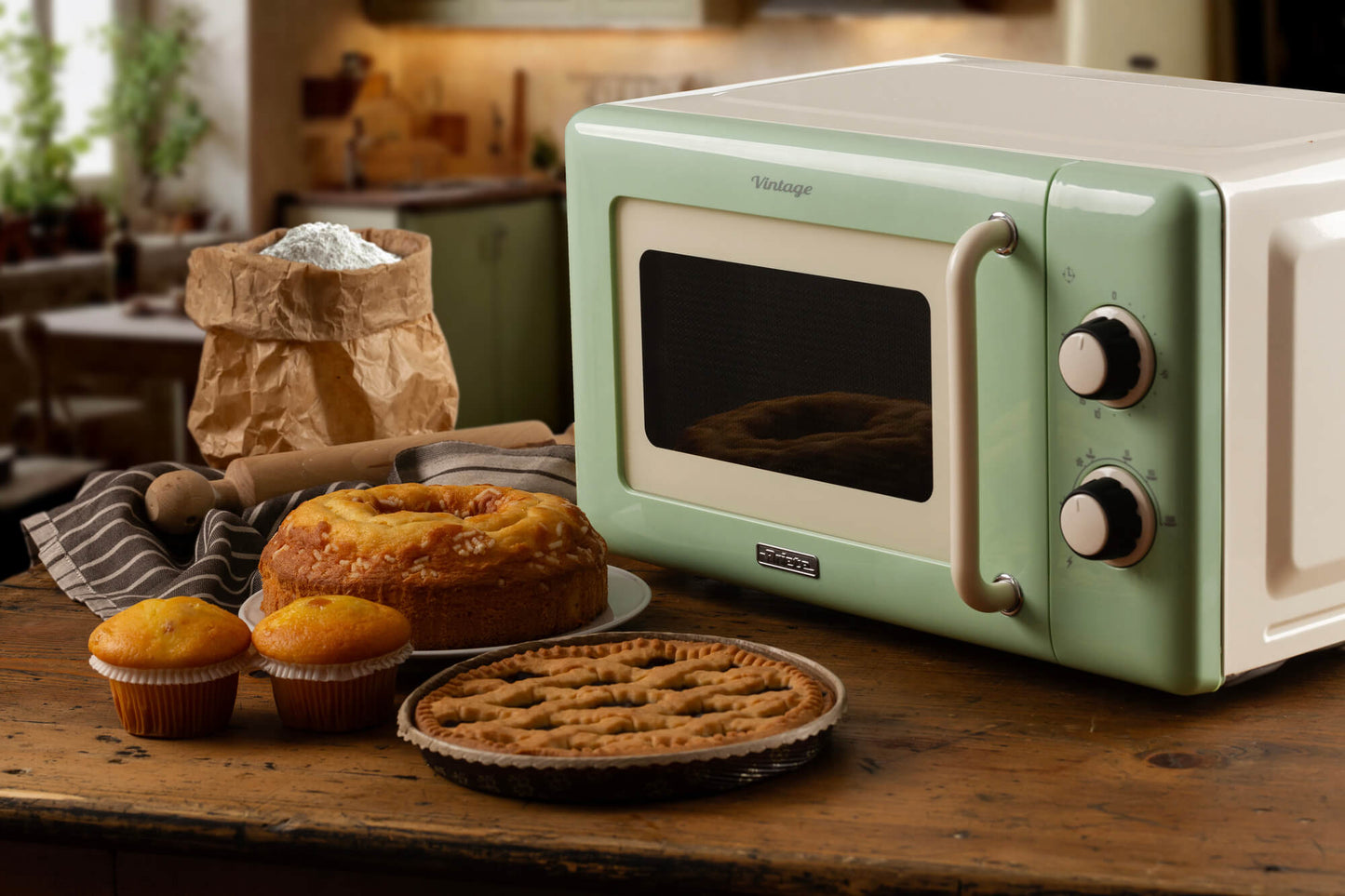 Forno a microonde 20L Vintage