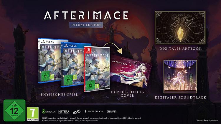 AFTERIMAGE: DELUXE EDITION PS4 VIDEOGIOCO PLAYSTATION 4 EU ITALIANO NUOVO UP PS5