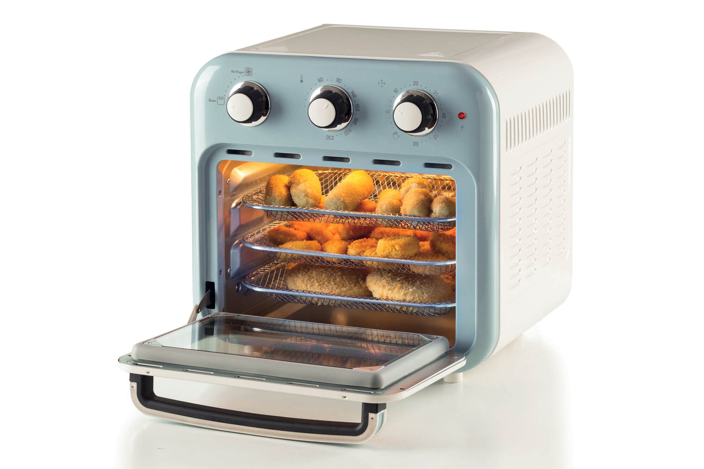 Friggitrice ad aria + Forno Vintage Celeste