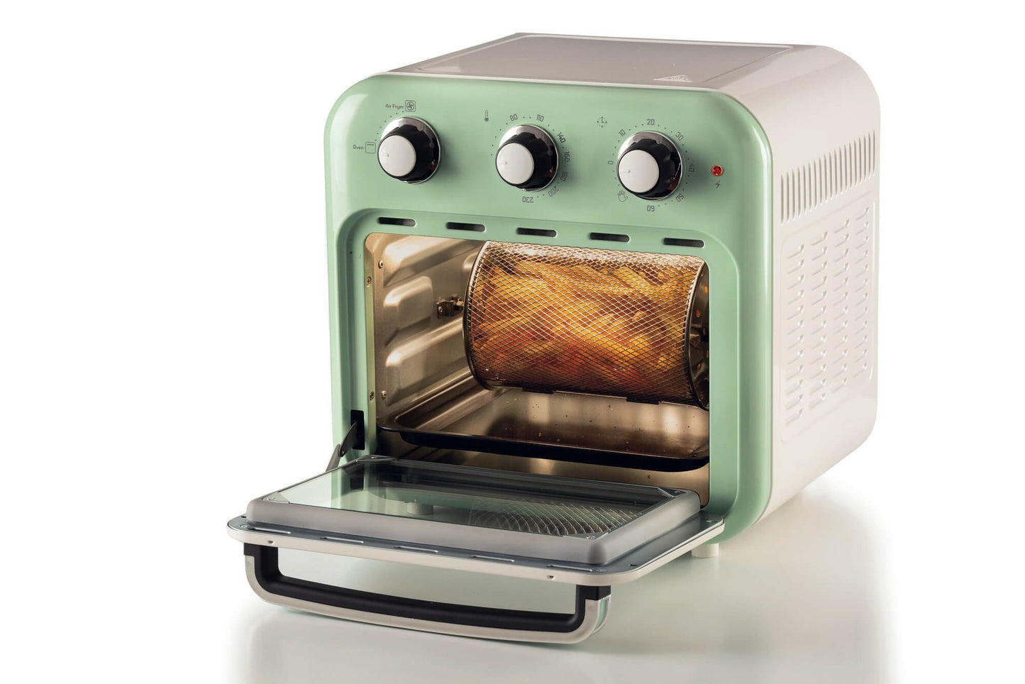 Friggitrice ad aria + Forno Vintage Verde