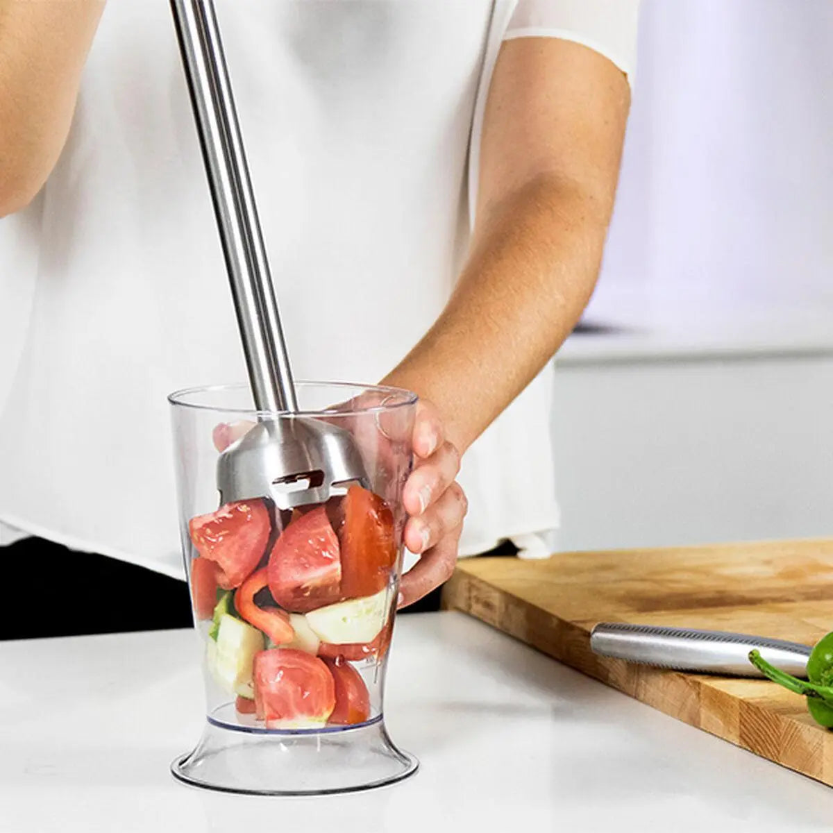 Frullatore ad Immersione Cecotec Powerful Titanium 1000 Pro 1000W