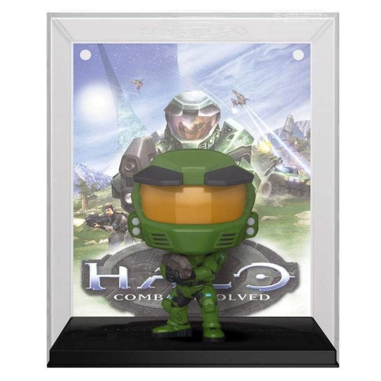 Funko Pop ! Games Cover Halo Combat Evolved - (04) Master Chief Figure Xbox