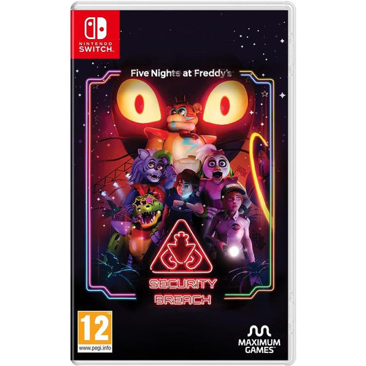 Five Nights At Freddy's: Security Breach Nintendo Switch Ita Horror Video Game