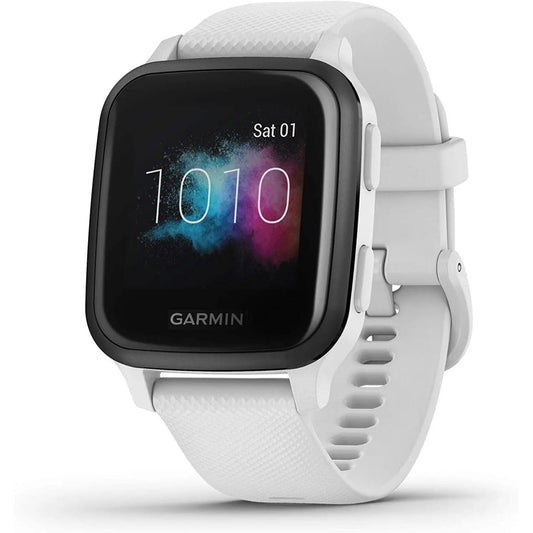 Garmin Venu Sq Music Amazon Exclusive, Smartwatch GPS Sport  (Bianco/Ardesia)