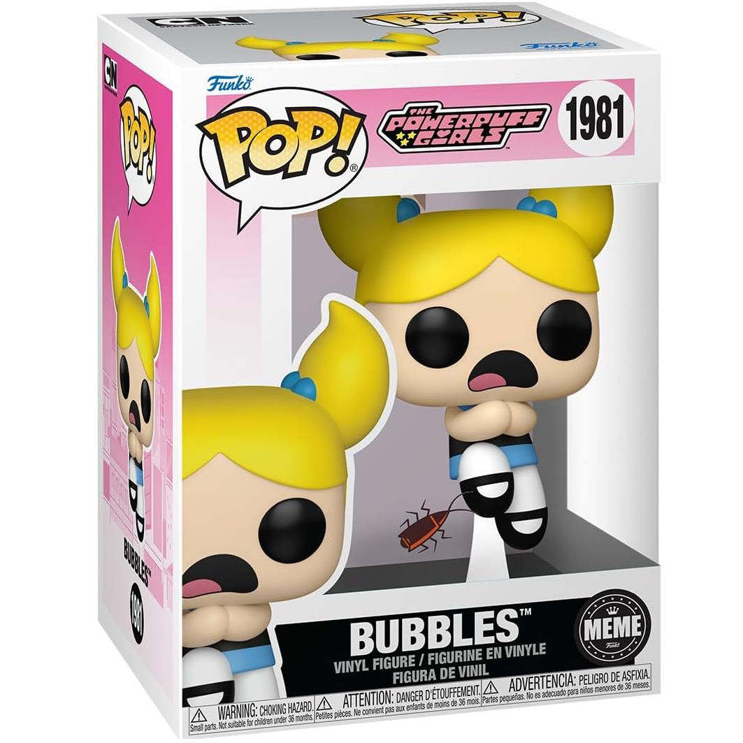 Funko Pop ! Animation The Powerpuff Girl - (1981) Bubbles Meme Le Superchicche Dolly