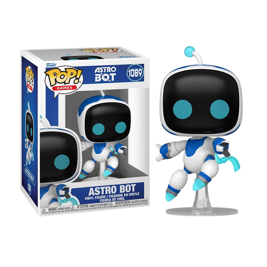 Funko Pop ! Games Astro Bot - (1089) Astrobot Vinyl Figure 9cm Ps5 Nuovo