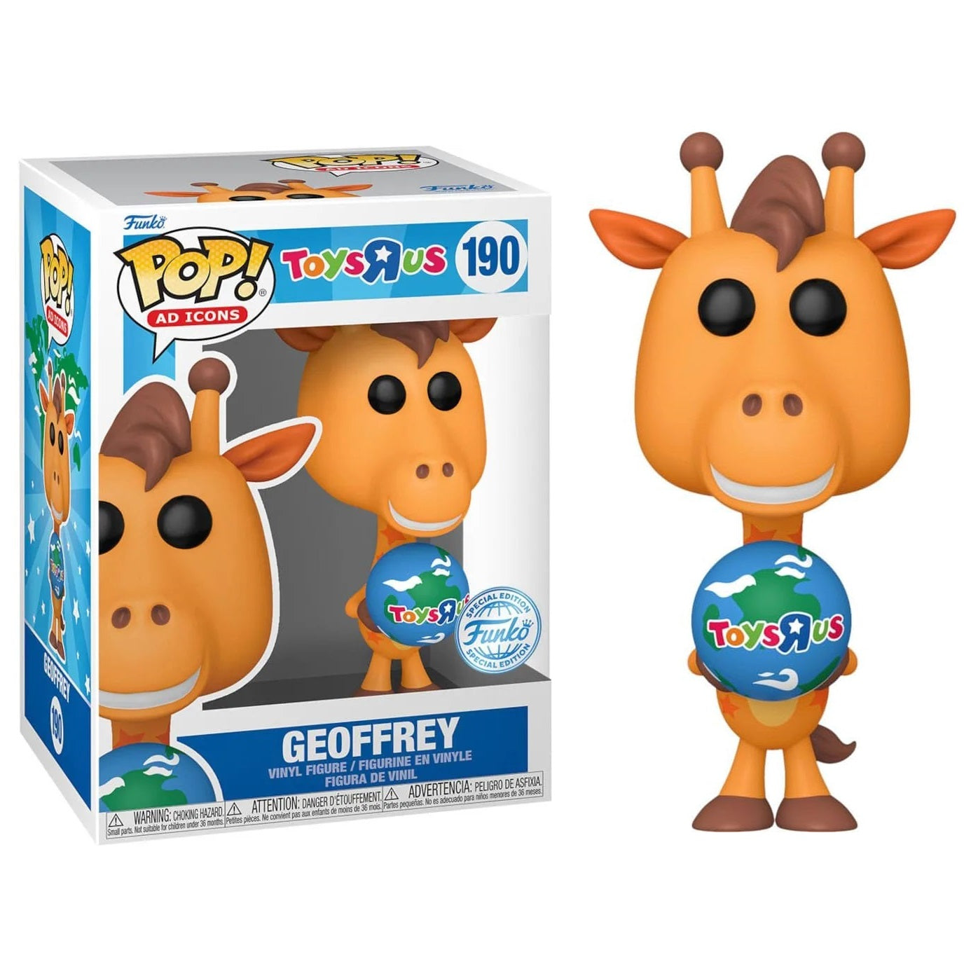 Funko Pop Ad icons Toys Rus - (190) Geoffrey Special Edt - Figure 9cm