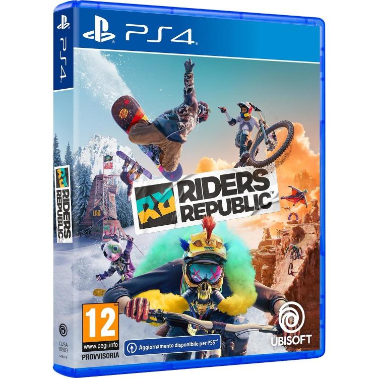 Riders Republic PS4 PlayStation 4 Game Bikes Skateboards Motorbikes Skis Italian Game