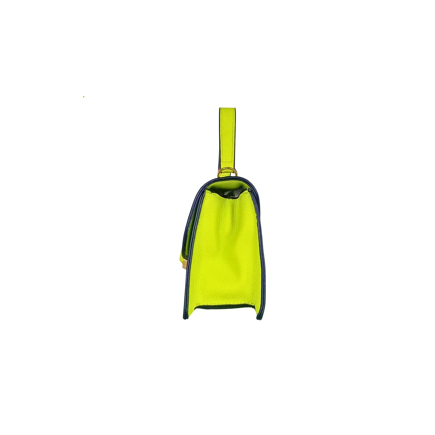 Green mini leather handbag - ms-8647