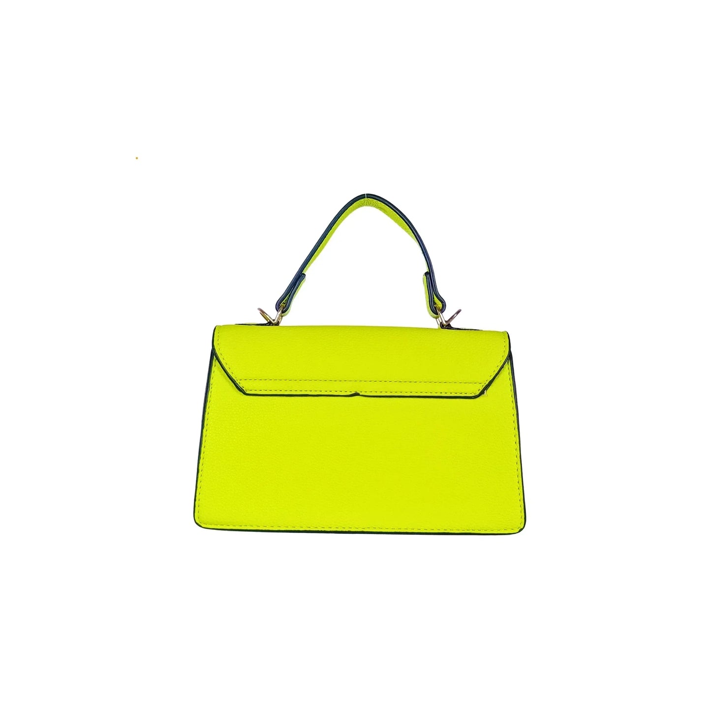 Green mini leather handbag - ms-8647