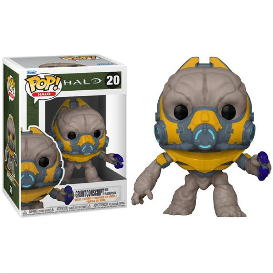 Funko Pop Halo 20 Grunt Conscript With Weapon Plasma Pistol Vinyl Figure Xbox