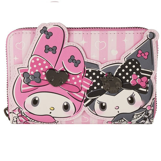 Funko Loungefly Portafoglio Hello Kitty Sanrio Kuromi & My Melody Nuovo