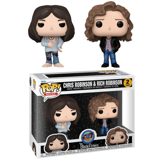 Funko Pop ! Rocks Black Crowes - 2 Pack Figures Chris e Rich Robinson