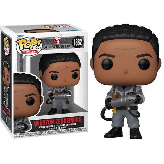 Funko Pop ! Movies Ghostbusters - Winston Zeddemore (1882) Vinyl Figure 9cm