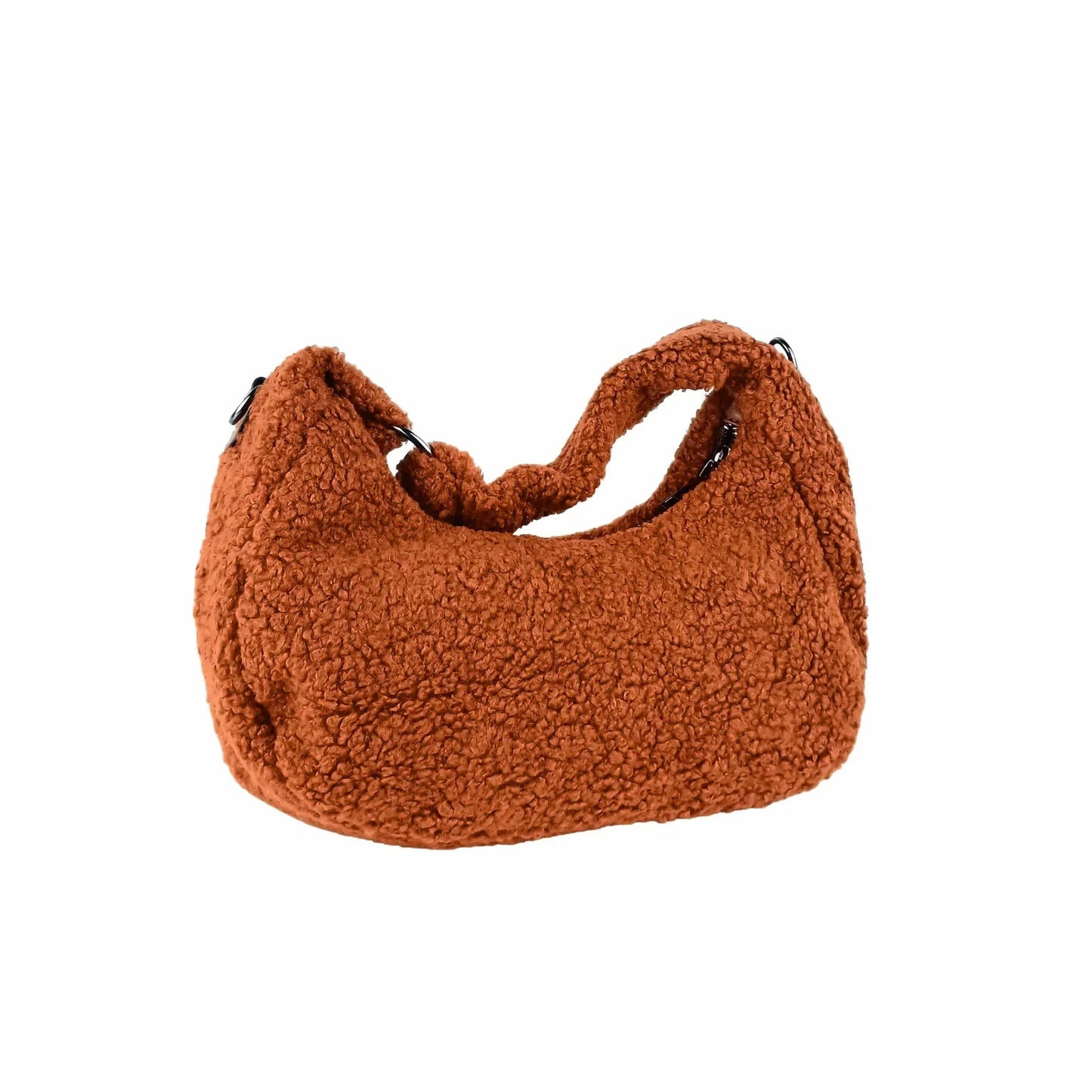 Hobo Bag Faux Sheepskin - MS-1669