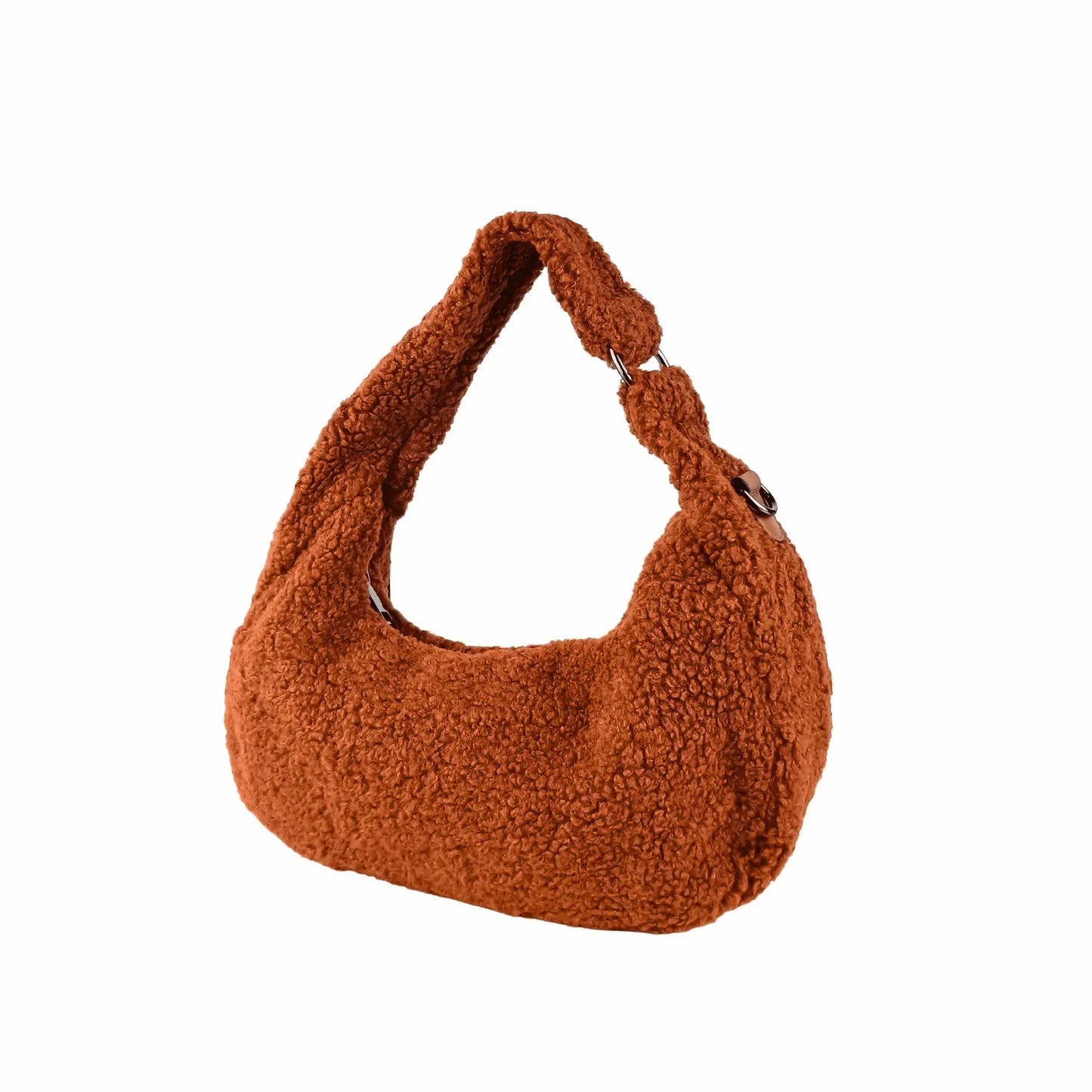 Hobo Bag Faux Sheepskin - MS-1669