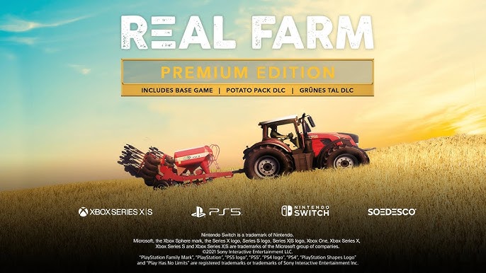 Real Farm - Premium Edition Ps5 Gioco Italiano Eu Playstation 5 Farming Sim