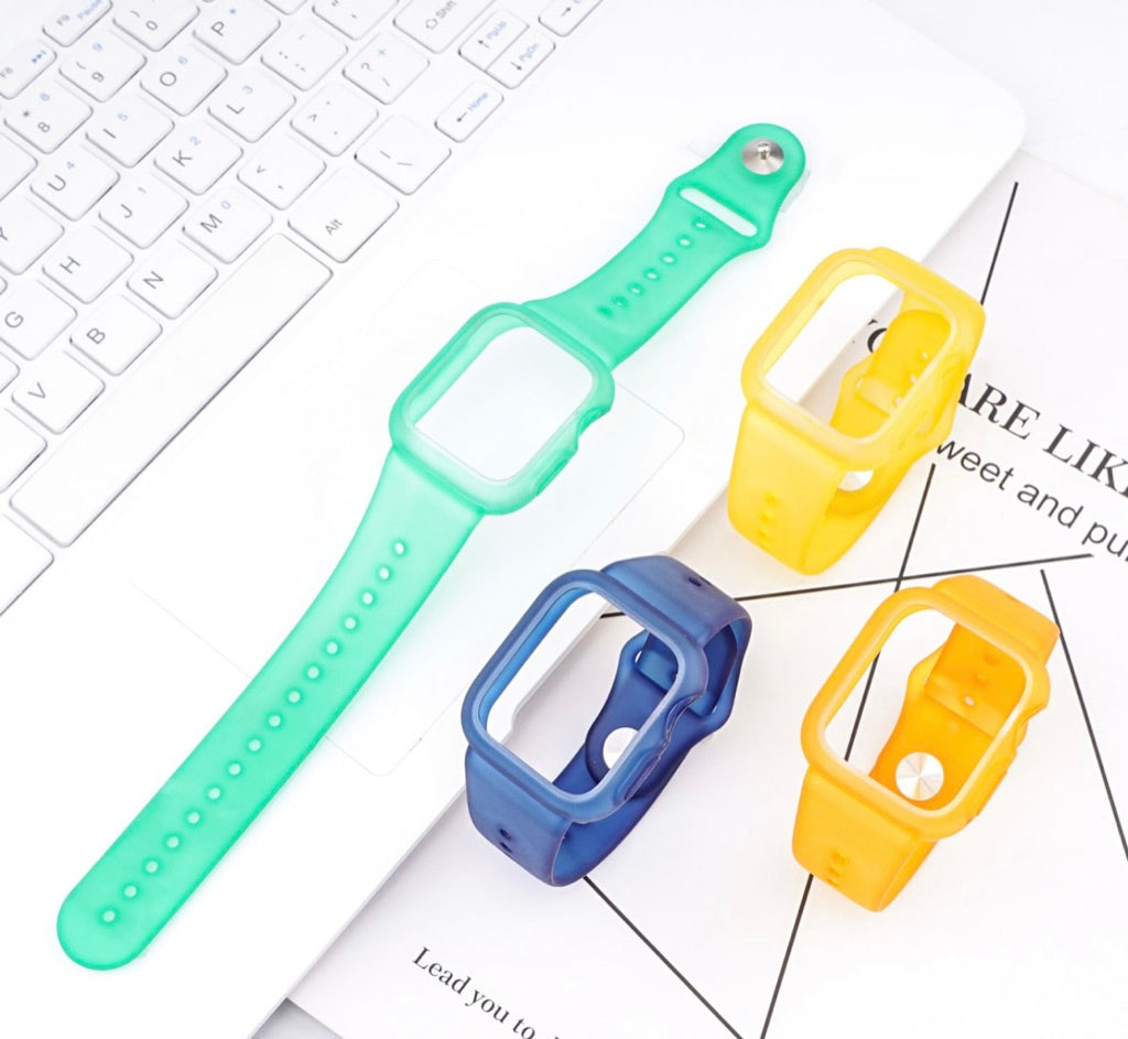 Cinturini + copri cassa FLEXY per Apple Watch IWatch