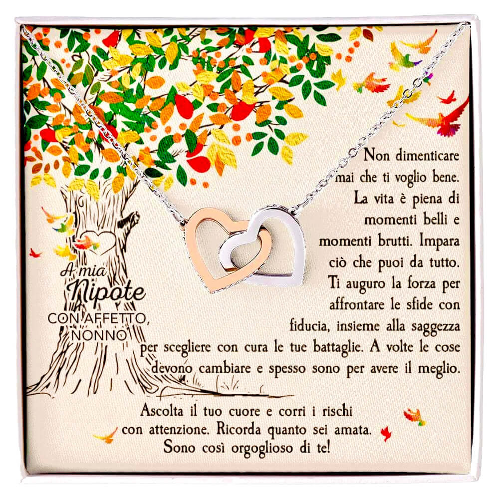 Collana A Mia Nipote - Con Affetto, Nonno.
