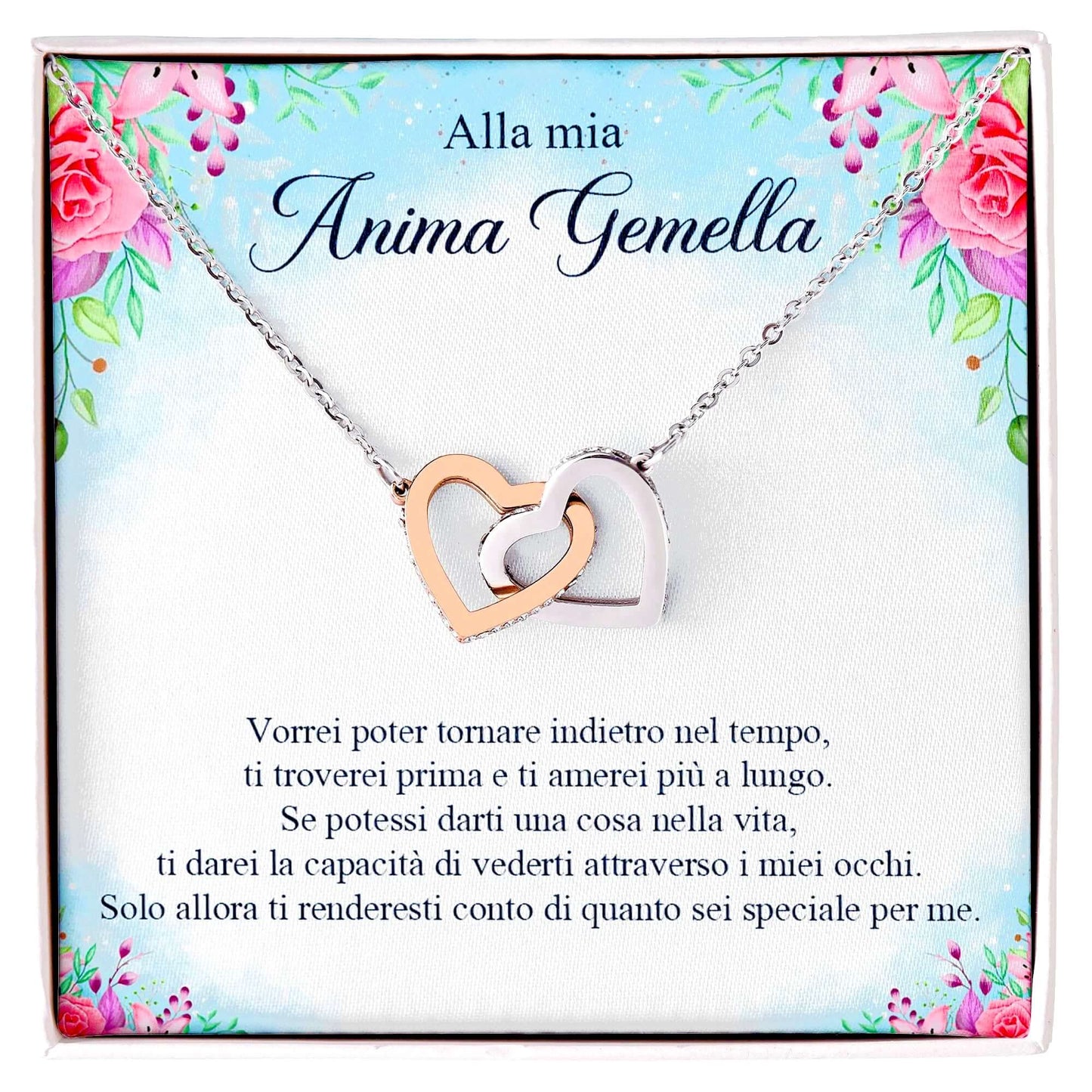 Collana Alla Mia Anima Gemella - Sei speciale.