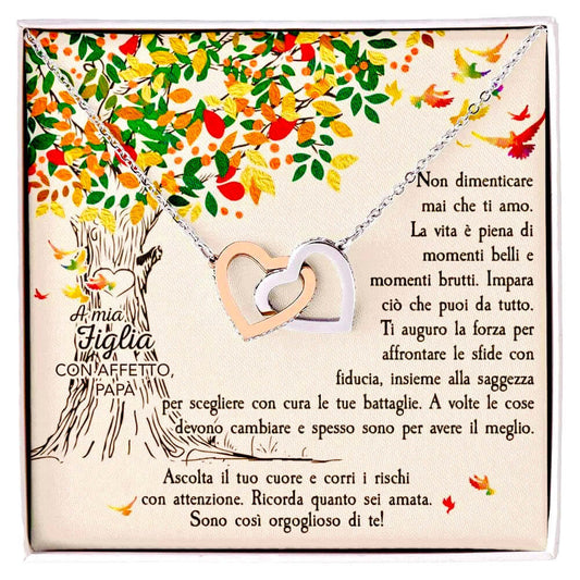 Collana A Mia Figlia - Con Affetto, Papà.