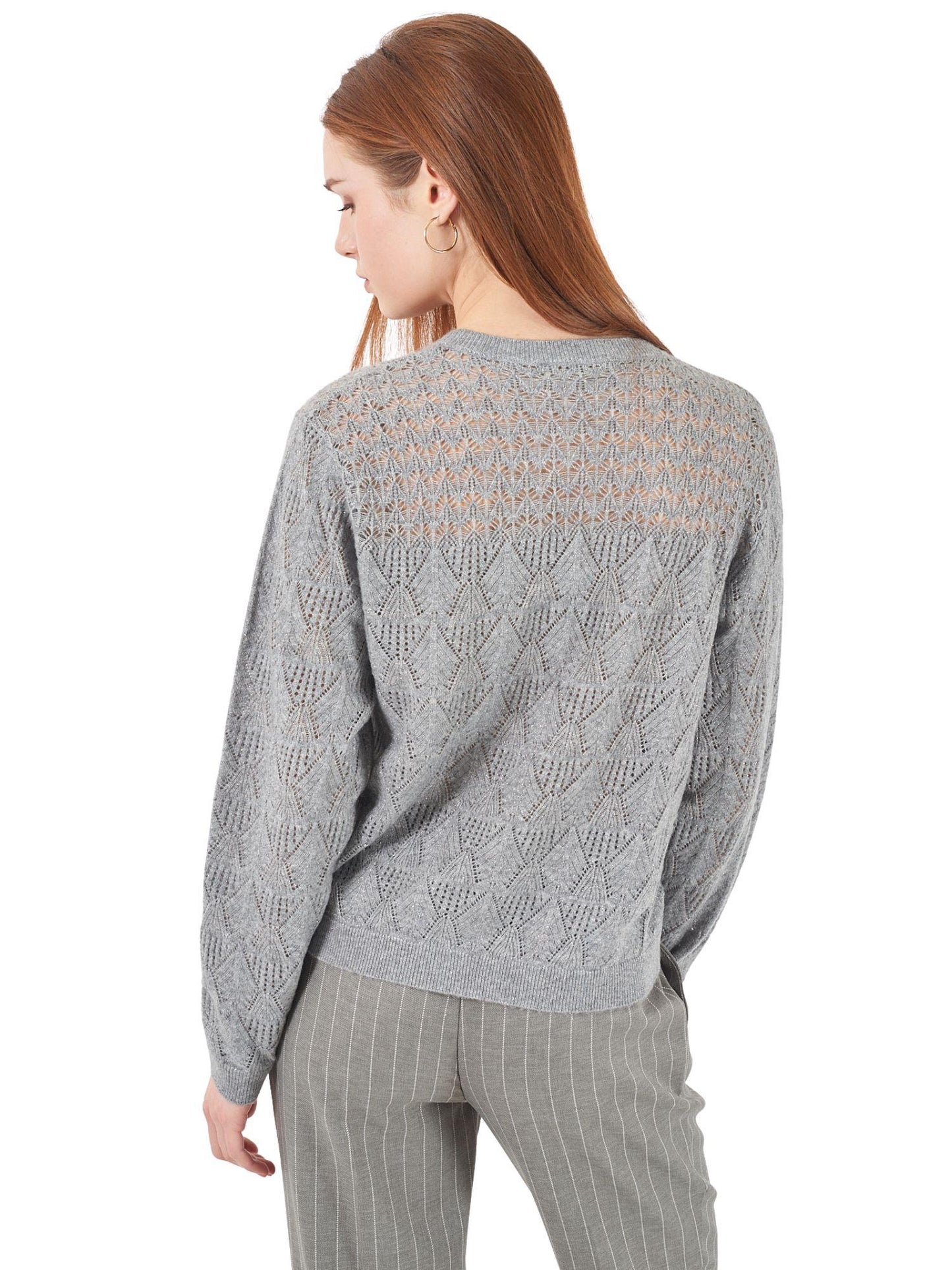 Yes Zee Maglia Donna Grigia