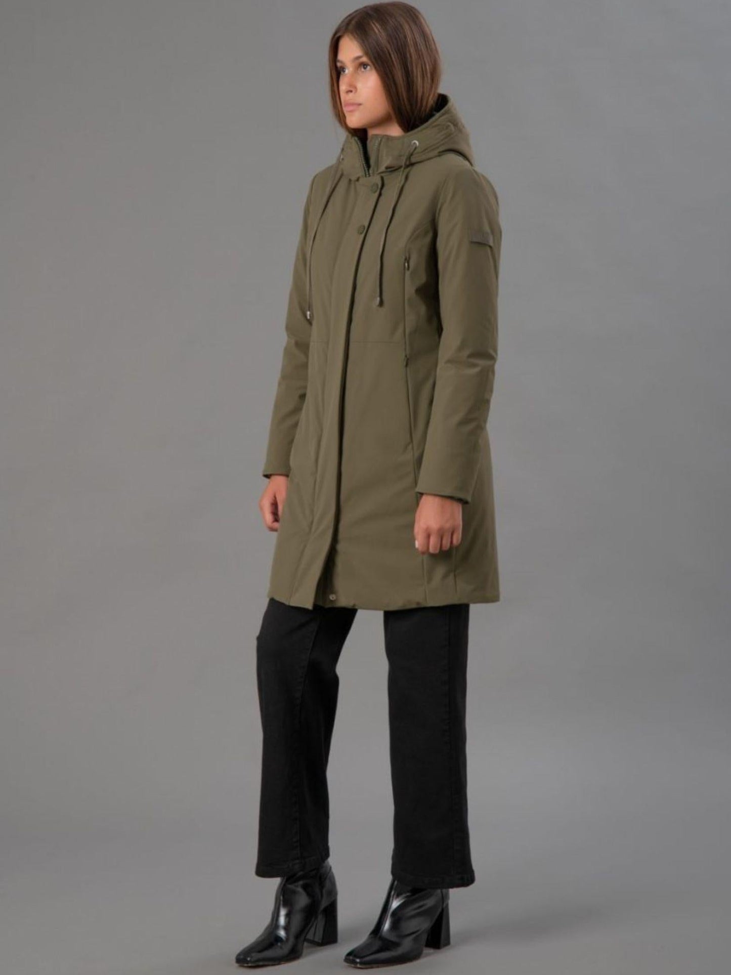 Rihunik Giacca Invernale Donna Nizza25 Verde
