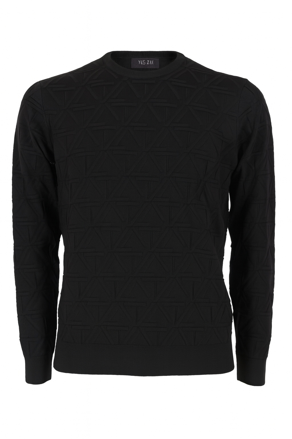 Yes Zee Maglia Uomo Nera