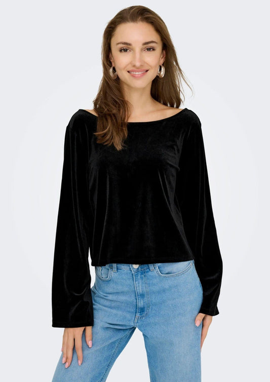 Jacqueline De Yong Maglia Donna Victory Nera