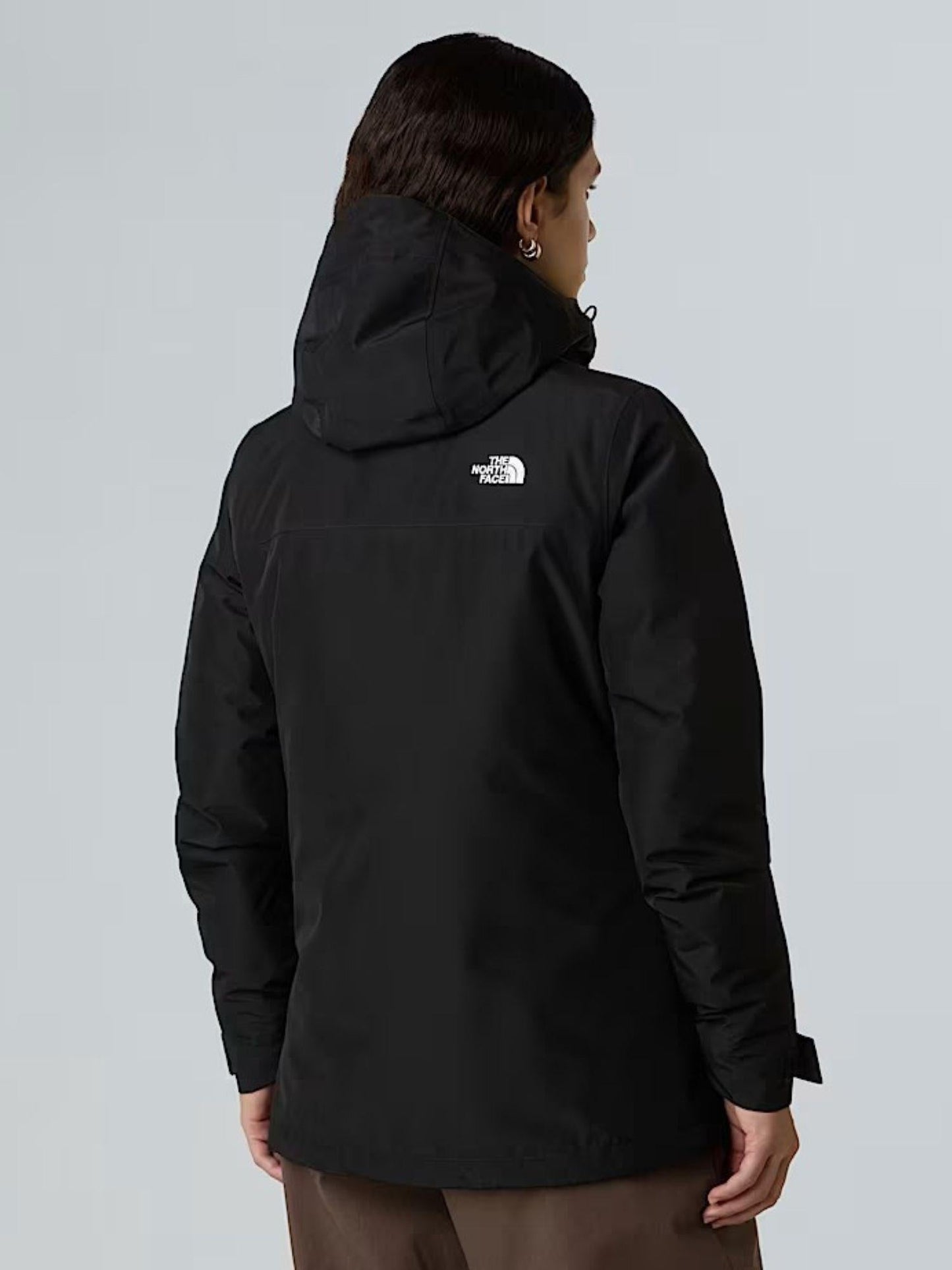 The North Face Giacca 3 in 1 Donna Carto Mono Triclimate Con Cappuccio Nero