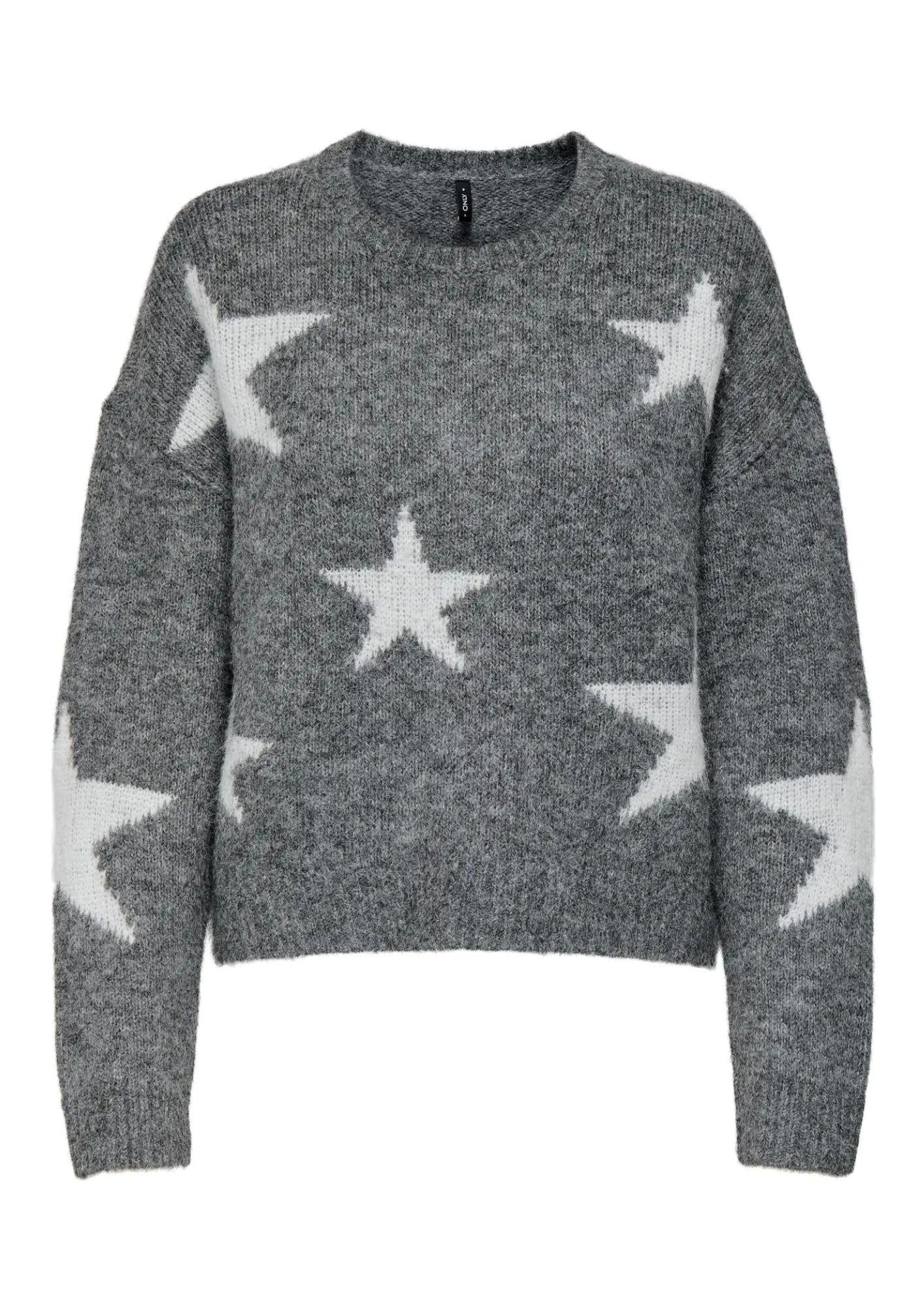 Only Maglione Donna Azu Grigio Scuro