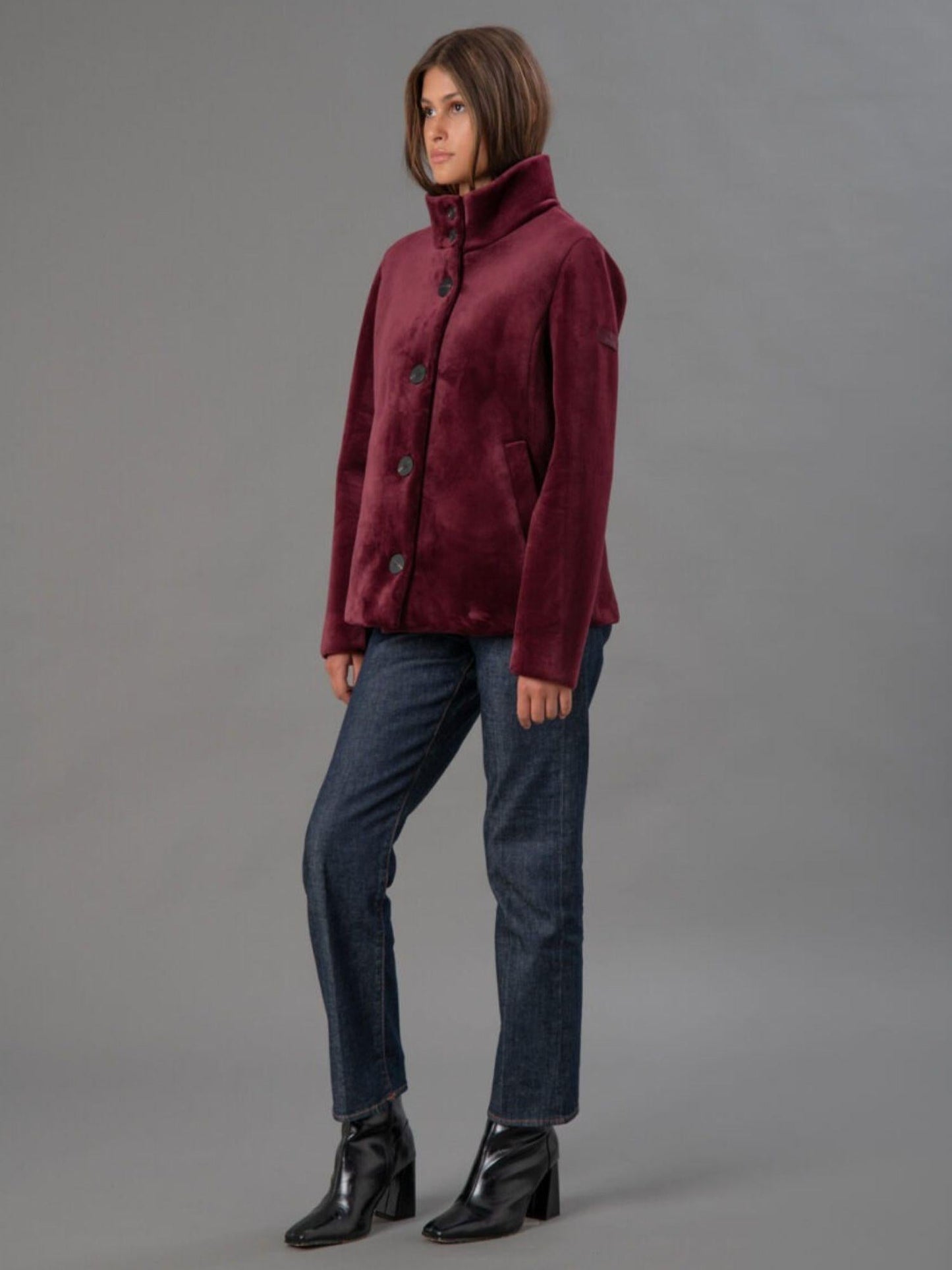 Rihunik Giacca Invernale Donna Eve25 Bordeaux