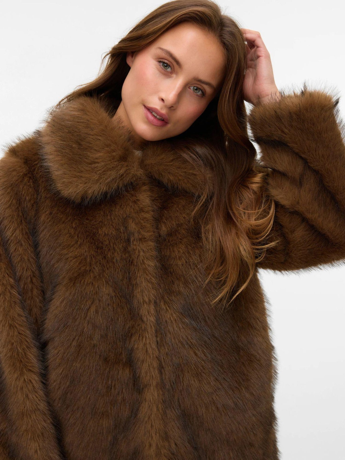 Vero Moda Giacca Invernale Donna Gloria Brown Emperador