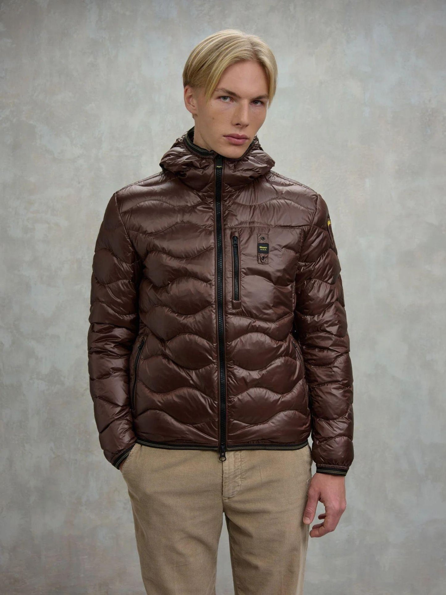Blauer Piumino Uomo Wave Castagna