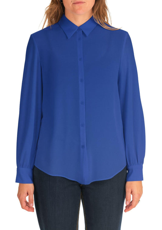 Diana Gallesi Camicia Donna Blu Royal