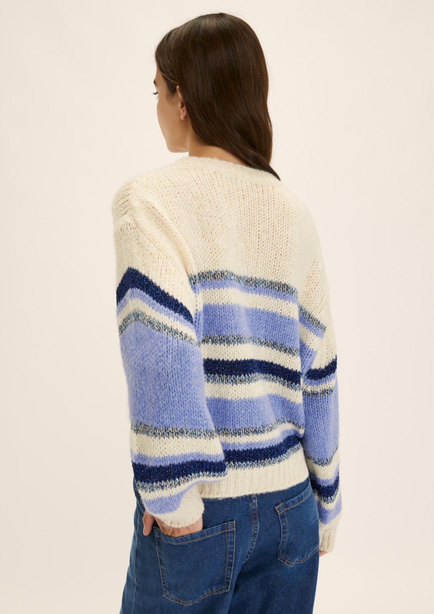 Emme Marella Maglia Donna Loreto Panna e Pervinca