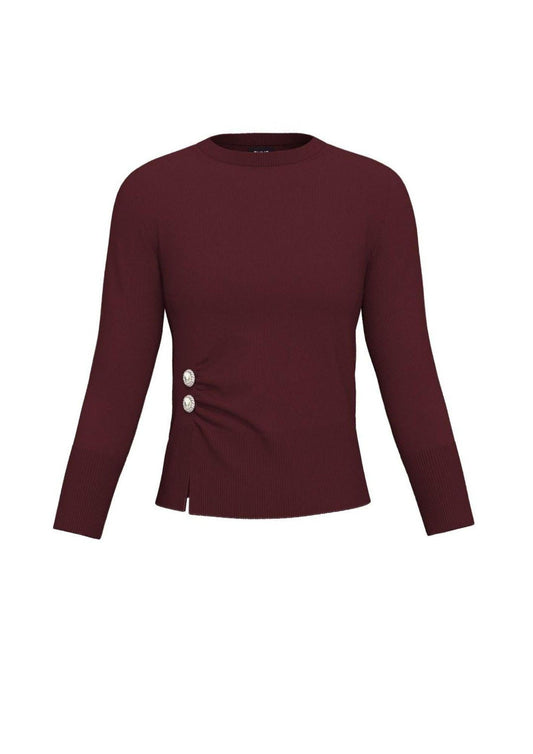 Emme Marella Maglia Donna Damiana Bordeaux